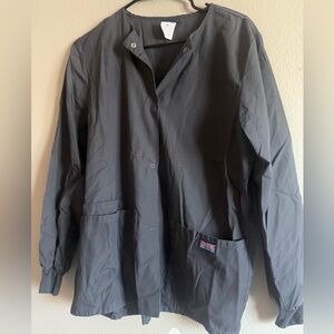 Cherokee Women's Gray Scrub Jacket